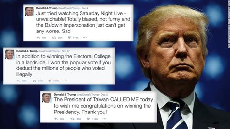 trump tweet can't trust cnn they are fake